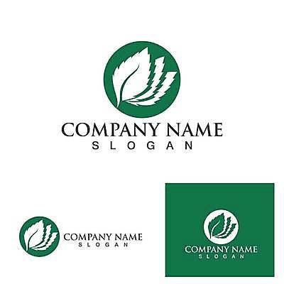 EPS 해외이미지 디자인 잎 일러스트 사람없음 초록색 세트 허브 심볼 에코 유기농 엘리먼트 해외일러스트 식물 웰빙 컬러 환경 파일형식 벡터 이미지허브