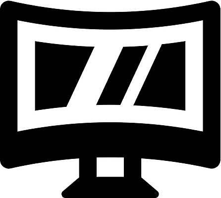 EPS 해외이미지 일러스트 모니터 심볼 사인 해외일러스트 컴퓨터 파일형식 벡터 이미지허브