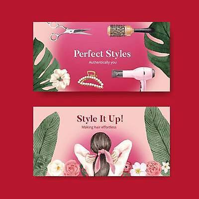 EPS 해외이미지 헤어스타일 여자 꽃 분홍색 잎 일러스트 한명 상반신 성인 머리빗 머리핀 드라이어 묶기 머리손질 머리끈 미용가위 스타일링 성인여자한명만 해외일러스트 식물 1 컬러 장신구 모션 가위_도구 사람 뷰티 미용용품 여자한명만 성인여자만 파일형식 벡터 이미지허브