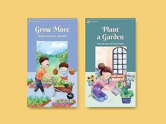 EPS 해외이미지 전신 나무 여자 남자 꽃 화분 어린이 밭 채소 일러스트 창문 가족 서기 들기 소년 성인 세명 세트 바구니 걷기 정원 보라색 수레 밀기 무릎꿇기 민트색 소셜네트워크 소셜미디어 외발수레 홈가드닝 해외일러스트 식물 컬러 농업 관계 모션 사람 카트 원예 파일형식 벡터 이미지허브