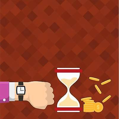 EPS 해외이미지 손 백그라운드 일러스트 프레임 신체부위 동전 손목시계 모래시계 카피스페이스 해외일러스트 모래 시계 돈 장신구 사람 공백 파일형식 벡터 이미지허브