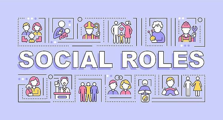 EPS 해외이미지 직업 디자인 선 백그라운드 컨셉 일러스트 부분 가족 사람모양 타이포그라피 사람없음 파란색 친구 단어 사회 커뮤니티 역할 레터링 해외일러스트 모양 문자 컬러 관계 공동체 파일형식 벡터 이미지허브