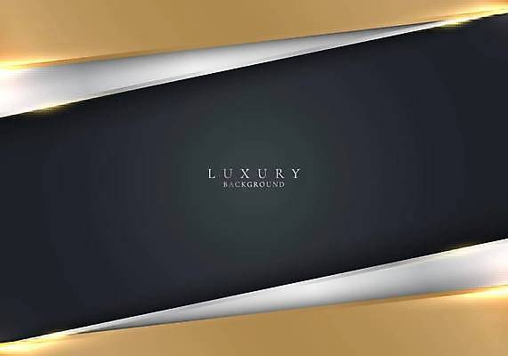 EPS 해외이미지 디자인 일러스트 추상 사람없음 그래픽 검은색 금색 흰색 고급 우아함 겹침 엘리먼트 스타일 해외일러스트 컬러 컨셉 무늬 파일형식 벡터 이미지허브