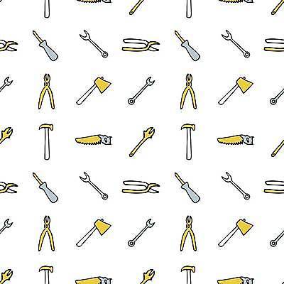 EPS 해외이미지 디자인 실루엣 산업 종이 백그라운드 패턴 일러스트 벽지 동화 그래픽 세트 노란색 금속 회색 과학기술 흰색 도구 스패너 그리기 작업실 수리 낙서 망치 인쇄 오브젝트 심플 초대 손그림 펜치 건축업자 업그레이드 엘리먼트 포장소품 해외일러스트 건축 컬러 무늬 포장 모션 재질 기술 촬영기법 공구 포장재료 파일형식 벡터 이미지허브