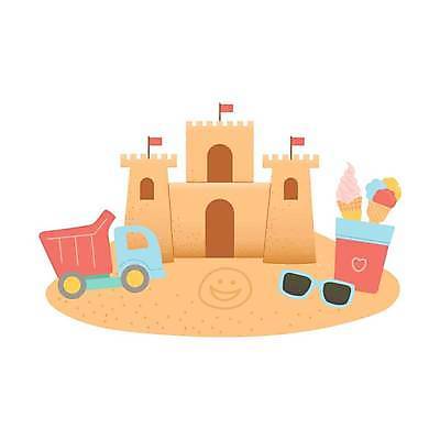 EPS 해외이미지 디자인 일러스트 해변 사람없음 선글라스 깃발 장난감자동차 모래성 감성 콘아이스크림 해외일러스트 안경 모래 바다 컨셉 아이스크림 장난감 파일형식 벡터 이미지허브