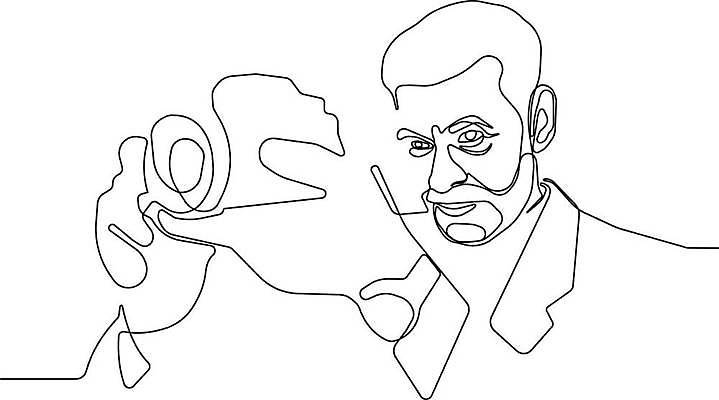 EPS 해외이미지 남자 라인일러스트 일러스트 한명 들기 상반신 성인 카메라 사진촬영 사진사 집중 라인아트 손그림 드로잉 성인남자한명만 해외일러스트 1 선 컨셉 모션 미술 사람 전자제품 촬영 작가 남자한명만 성인남자만 파일형식 벡터 이미지허브