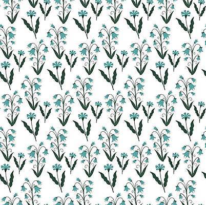 EPS 해외이미지 백그라운드 잎 패턴 일러스트 사람없음 청록색 보테니컬아트 해외일러스트 식물 컬러 무늬 파일형식 벡터 이미지허브