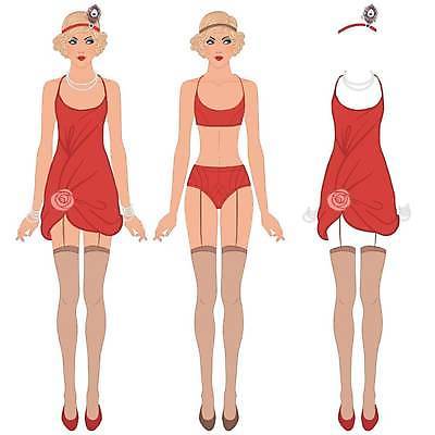 EPS 해외이미지 템플릿 디자인 드레스 옷 여자 종이 인형 신체 일러스트 목걸이 장신구 놀이 양말 20대 30대 세트 파티 유행 수확 게임 흰색 화려 속옷 보석 수집 심볼 향수 복고 스타일 해외일러스트 컬러 컨셉 농업 사람 이벤트 청년 장년 화장품 광석 파일형식 벡터 이미지허브