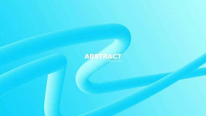 EPS 해외이미지 하늘색 백그라운드 곡선 일러스트 추상 사람없음 입체 웨이브 기하학 해외일러스트 선 무늬 파란색 파일형식 벡터 이미지허브