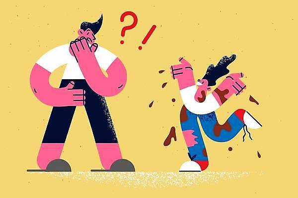 EPS 해외이미지 전신 라이프스타일 남자 어린이 허리손 일러스트 장난 소년 성인 두명 놀람 만세 진흙 당황 다리들기 흙탕물 남자만 해외일러스트 감정 포즈 모션 표정 사람 생활 물 파일형식 벡터 이미지허브