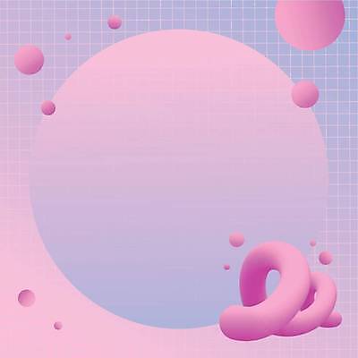 EPS 해외이미지 분홍색 곡선 일러스트 사람없음 보라색 원형 격자 그라데이션 기하학 원형프레임 프레임일러스트 해외일러스트 도형 선 컬러 무늬 프레임 파일형식 벡터 이미지허브