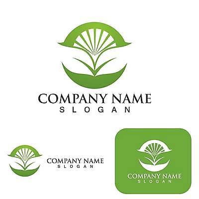 EPS 해외이미지 나무 디자인 잎 일러스트 사람없음 초록색 심볼 에코 유기농 엘리먼트 해외일러스트 식물 웰빙 컬러 환경 파일형식 벡터 이미지허브