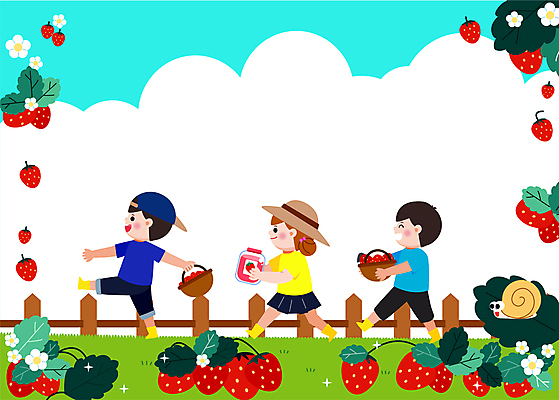 모자 한마리 여자 남자 어린이 잎 일러스트 딸기 들기 소녀 소년 세명 울타리 바구니 걷기 체험 달팽이 농장체험 딸기잼 딸기꽃 딸기밭 어린이만 딸기잎 국내일러스트 AI파일 식물 1 잡화 꽃 컨셉 밭 과일 모션 연체동물 사람 담장 농장 체험학습 잼 파일형식 벡터