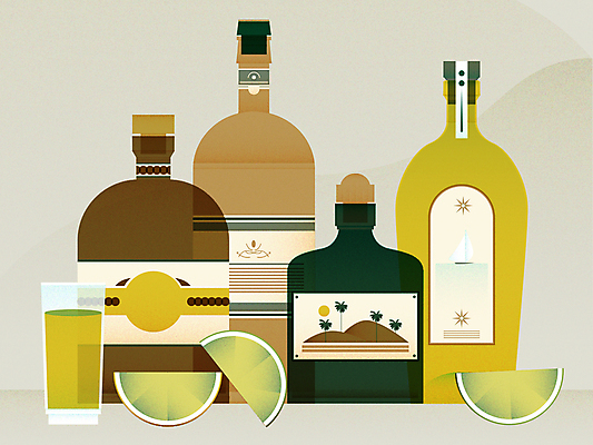 디자인 술잔 일러스트 술병 사람없음 연두색 야자수 사막 라임 테킬라 베이지색 선박 국내일러스트 AI파일 나무 컬러 수상교통 과일 병_용기 잔 주류 초록색 파일형식 벡터