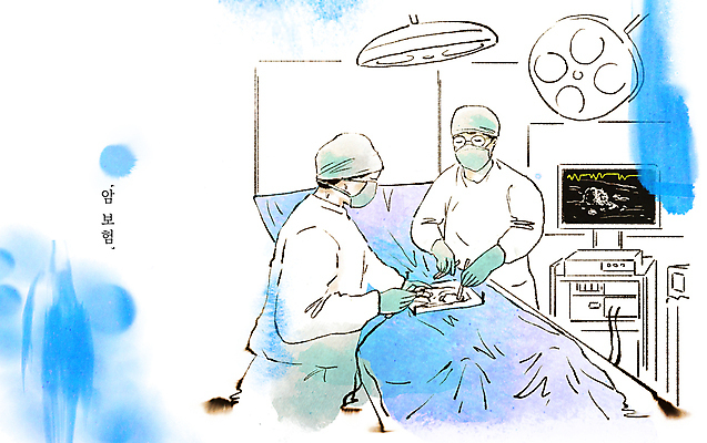 PSD 여자 남자 일러스트 의료기기 조명 수채화 병원 마스크 들기 상반신 성인 두명 치료 파란색 환자 의료진 의사 수술 수술복 번짐 수술실 암 메스 수술침대 심전도모니터 암보험 성인만 국내일러스트 직업 컬러 의학 모션 사람 침대 가운 질병 수술도구 보험 파일형식 효과