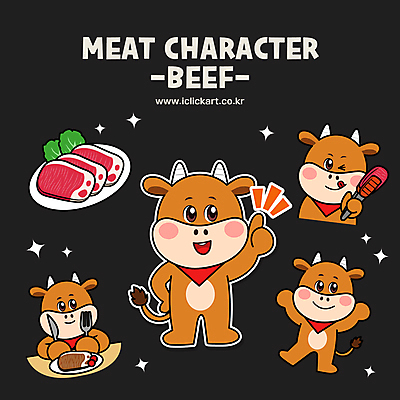 동물캐릭터 허리손 포크 여러마리 일러스트 집게 생고기 윙크 들기 사람없음 만세 소고기 소 나이프 황소 따봉 한우 소캐릭터 월간캐릭터 일러캐릭터 AI파일 동물 캐릭터 식기 포즈 다수 포유류 모션 표정 육류 최고 칼 파일형식 벡터
