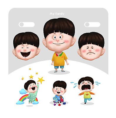전신 구름 남자 별 아들 얼굴 어린이 무지개 일러스트 가족 손자 서기 미소 웃음 앉기 소년 여러명 장난감 유치원생 잠옷 슬픔 분노 비행 찡그림 울음 눈물 즐거움 이모티콘 손뻗기 놀기 소년만 월간캐릭터 일러캐릭터 AI파일 자연요소 캐릭터 옷 감정 다수 관계 모션 표정 사람 신체부위 손주 남자만 어린이만 파일형식 벡터