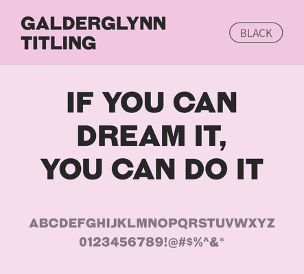 알파벳 영어 폰트 사람없음 OTF 낱개폰트 설치폰트 디자인서체 영문폰트 엑스트라볼드체 Typodermic_서체 산세리프체 galderglynntitling_서체 문자 파일형식