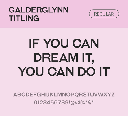 알파벳 영어 폰트 사람없음 OTF 레귤러체 낱개폰트 설치폰트 디자인서체 영문폰트 Typodermic_서체 산세리프체 galderglynntitling_서체 문자 파일형식