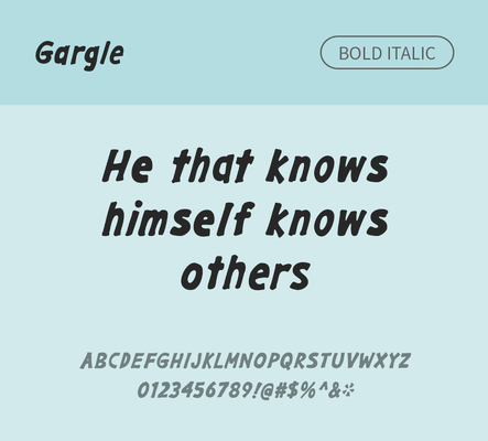 알파벳 영어 폰트 사람없음 필기체 OTF 볼드체 낱개폰트 설치폰트 디자인서체 영문폰트 Typodermic_서체 이탤릭체 gargle_서체 문자 파일형식