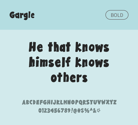 알파벳 영어 폰트 사람없음 필기체 OTF 볼드체 낱개폰트 설치폰트 디자인서체 영문폰트 Typodermic_서체 gargle_서체 문자 파일형식