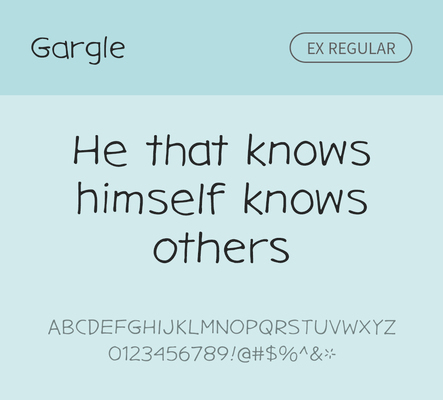 알파벳 영어 폰트 사람없음 필기체 OTF 레귤러체 낱개폰트 설치폰트 디자인서체 영문폰트 Typodermic_서체 gargle_서체 문자 파일형식