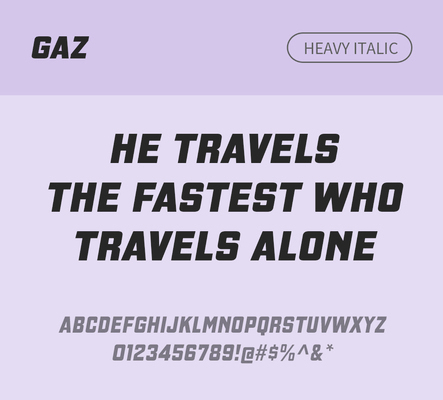 알파벳 영어 폰트 사람없음 OTF 낱개폰트 설치폰트 디자인서체 영문폰트 Typodermic_서체 산세리프체 이탤릭체 헤비체 gaz_서체 문자 파일형식