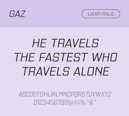 알파벳 영어 폰트 사람없음 OTF 라이트체 낱개폰트 설치폰트 디자인서체 영문폰트 Typodermic_서체 산세리프체 이탤릭체 gaz_서체 문자 파일형식