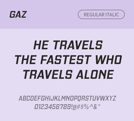 알파벳 영어 폰트 사람없음 OTF 레귤러체 낱개폰트 설치폰트 디자인서체 영문폰트 Typodermic_서체 산세리프체 이탤릭체 gaz_서체 문자 파일형식