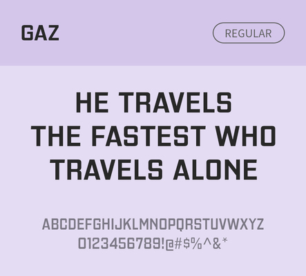 알파벳 영어 폰트 사람없음 OTF 레귤러체 낱개폰트 설치폰트 디자인서체 영문폰트 Typodermic_서체 산세리프체 gaz_서체 문자 파일형식