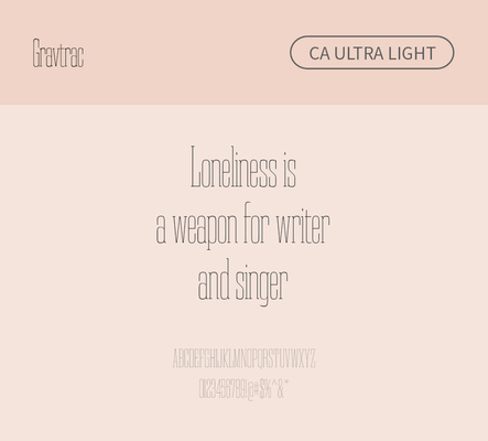 알파벳 영어 폰트 사람없음 OTF 라이트체 낱개폰트 설치폰트 디자인서체 영문폰트 Typodermic_서체 슬랩세리프체 gravtrac_서체 gravtracca_서체 문자 파일형식