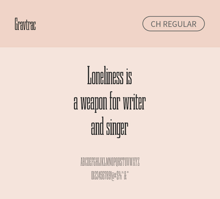 알파벳 영어 폰트 사람없음 OTF 레귤러체 낱개폰트 설치폰트 디자인서체 영문폰트 Typodermic_서체 슬랩세리프체 gravtrac_서체 gravtracch_서체 문자 파일형식