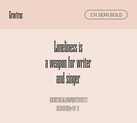 알파벳 영어 폰트 사람없음 OTF 낱개폰트 설치폰트 디자인서체 세미볼드체 영문폰트 Typodermic_서체 슬랩세리프체 gravtrac_서체 gravtracch_서체 문자 파일형식