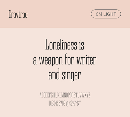 알파벳 영어 폰트 사람없음 OTF 라이트체 낱개폰트 설치폰트 디자인서체 영문폰트 Typodermic_서체 슬랩세리프체 gravtrac_서체 gravtraccm_서체 문자 파일형식