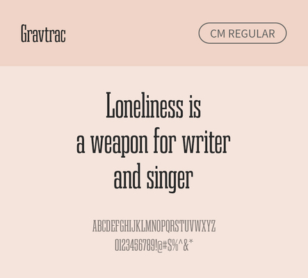 알파벳 영어 폰트 사람없음 OTF 레귤러체 낱개폰트 설치폰트 디자인서체 영문폰트 Typodermic_서체 슬랩세리프체 gravtrac_서체 gravtraccm_서체 문자 파일형식