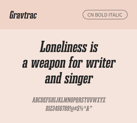 알파벳 영어 폰트 사람없음 OTF 볼드체 낱개폰트 설치폰트 디자인서체 영문폰트 Typodermic_서체 이탤릭체 슬랩세리프체 gravtrac_서체 gravtraccn_서체 문자 파일형식