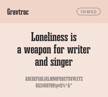 알파벳 영어 폰트 사람없음 OTF 볼드체 낱개폰트 설치폰트 디자인서체 영문폰트 Typodermic_서체 슬랩세리프체 gravtrac_서체 gravtraccn_서체 문자 파일형식