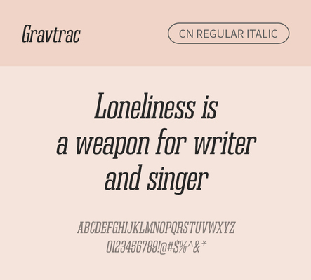 알파벳 영어 폰트 사람없음 OTF 레귤러체 낱개폰트 설치폰트 디자인서체 영문폰트 Typodermic_서체 이탤릭체 슬랩세리프체 gravtrac_서체 gravtraccn_서체 문자 파일형식