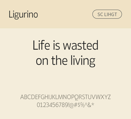 알파벳 영어 폰트 사람없음 OTF 라이트체 낱개폰트 설치폰트 디자인서체 영문폰트 Typodermic_서체 산세리프체 ligurino_서체 ligurinosc_서체 문자 파일형식