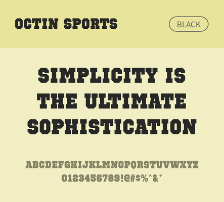 알파벳 영어 폰트 사람없음 OTF 낱개폰트 설치폰트 디자인서체 영문폰트 엑스트라볼드체 Typodermic_서체 octinsports_서체 문자 파일형식