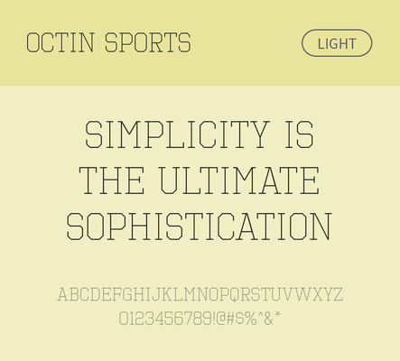 알파벳 영어 폰트 사람없음 OTF 라이트체 낱개폰트 설치폰트 디자인서체 영문폰트 Typodermic_서체 octinsports_서체 문자 파일형식