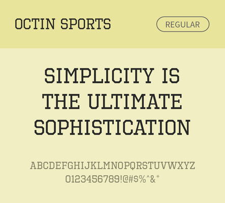 알파벳 영어 폰트 사람없음 OTF 레귤러체 낱개폰트 설치폰트 디자인서체 영문폰트 Typodermic_서체 octinsports_서체 문자 파일형식