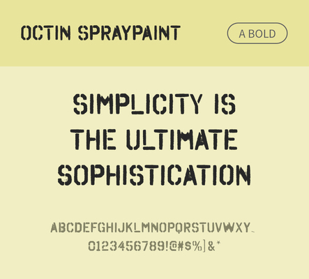 알파벳 영어 폰트 사람없음 OTF 볼드체 낱개폰트 설치폰트 디자인서체 영문폰트 Typodermic_서체 octinspraypaint_서체 문자 파일형식