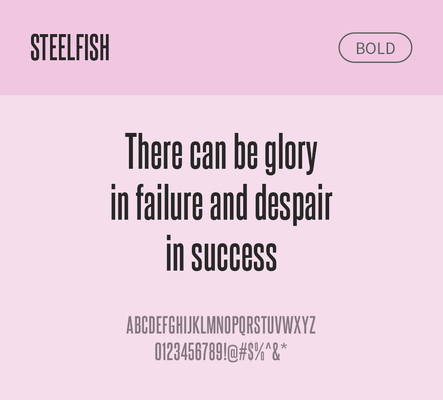 알파벳 영어 폰트 사람없음 OTF 볼드체 낱개폰트 설치폰트 디자인서체 영문폰트 Typodermic_서체 산세리프체 steelfish_서체 문자 파일형식