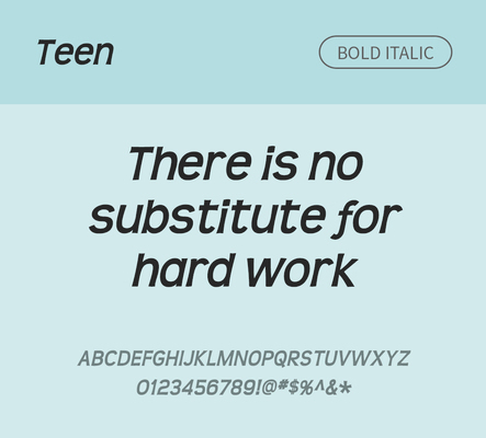 알파벳 영어 폰트 사람없음 OTF 볼드체 낱개폰트 설치폰트 디자인서체 영문폰트 Typodermic_서체 산세리프체 이탤릭체 teen_서체 문자 파일형식