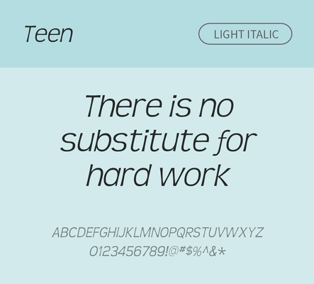 알파벳 영어 폰트 사람없음 OTF 라이트체 낱개폰트 설치폰트 디자인서체 영문폰트 Typodermic_서체 산세리프체 이탤릭체 teen_서체 문자 파일형식