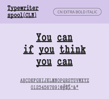 알파벳 영어 폰트 사람없음 OTF 낱개폰트 설치폰트 디자인서체 영문폰트 엑스트라볼드체 Typodermic_서체 이탤릭체 활자체 typewriterspoolcln_서체 typewriterspoolclncn_서체 문자 파일형식