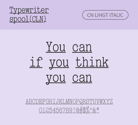 알파벳 영어 폰트 사람없음 OTF 라이트체 낱개폰트 설치폰트 디자인서체 영문폰트 Typodermic_서체 이탤릭체 활자체 typewriterspoolcln_서체 typewriterspoolclncn_서체 문자 파일형식