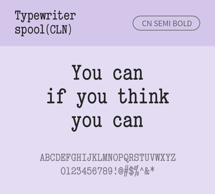 알파벳 영어 폰트 사람없음 OTF 낱개폰트 설치폰트 디자인서체 세미볼드체 영문폰트 Typodermic_서체 활자체 typewriterspoolcln_서체 typewriterspoolclncn_서체 문자 파일형식