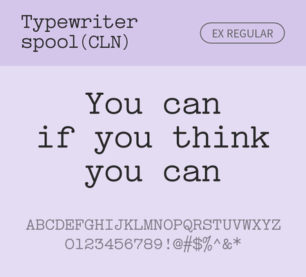 알파벳 영어 폰트 사람없음 OTF 레귤러체 낱개폰트 설치폰트 디자인서체 영문폰트 Typodermic_서체 활자체 typewriterspoolcln_서체 typewriterspoolclnex_서체 문자 파일형식